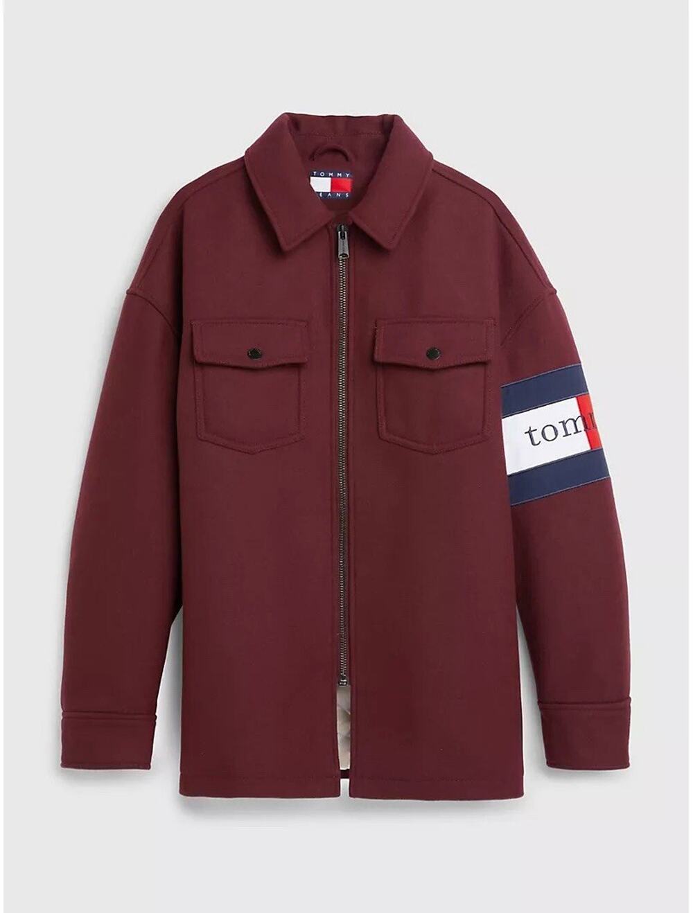 Tommy Jeans Tommy Collection Insulated Overshirt Jacket Size XXL